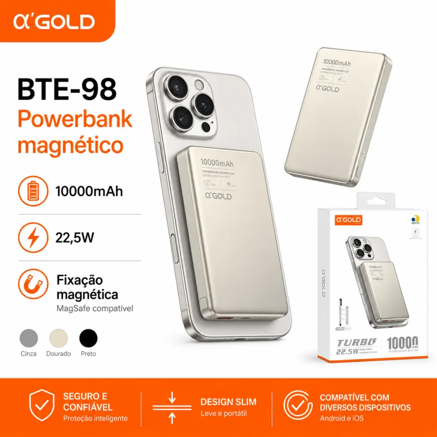 a Gold 充电宝 BTE-98