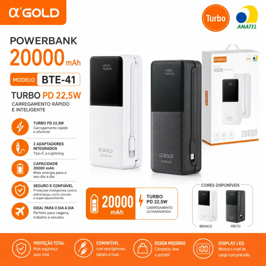 a Gold 充电宝BTE-41