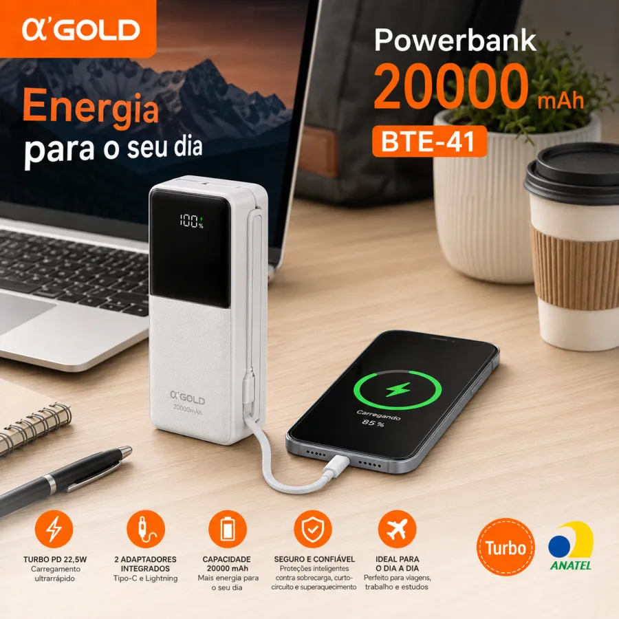 a Gold 充电宝BTE-41