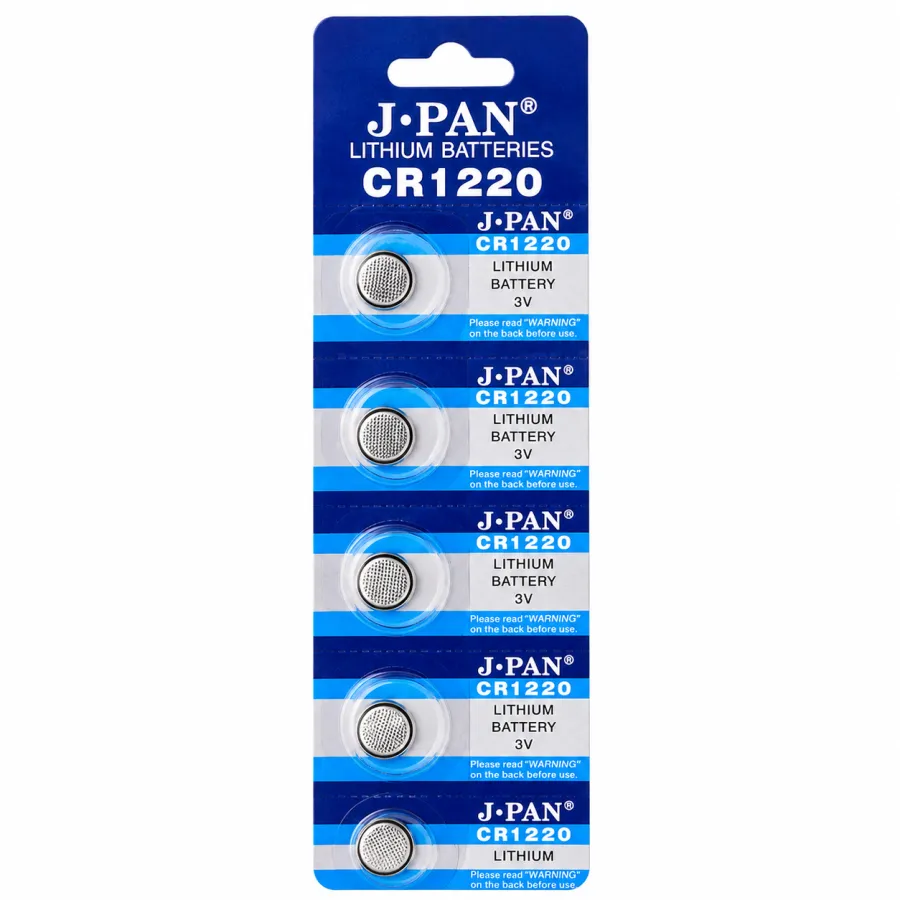 J-PAN锂电池组合 CR2032 CR1616 CR1220 3枚装