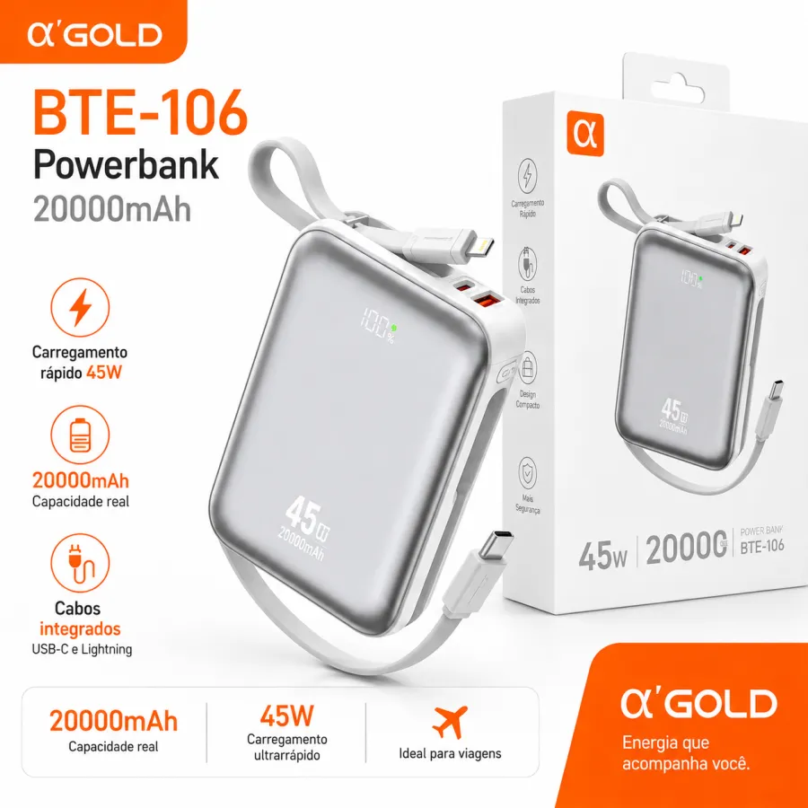 a Gold 充电宝BTE-106
