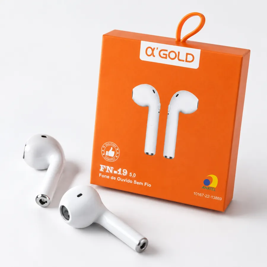 α'GOLD 蓝牙耳机 FN-19 5.0 无线耳机 白色