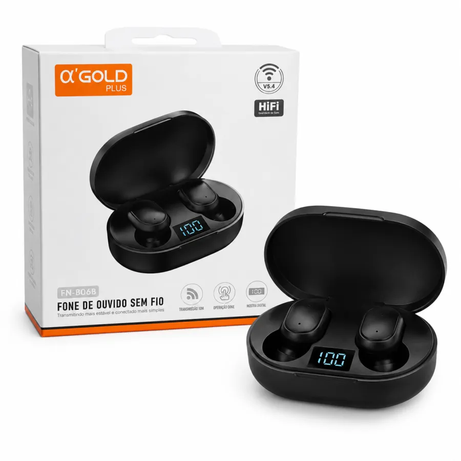αGOLD蓝牙耳机 无线耳塞 HiFi音质 便携充电盒