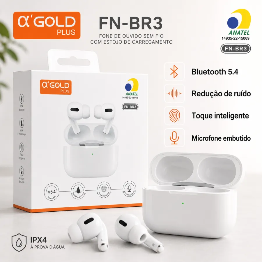 α'GOLD PLUS 蓝牙耳机 V5.4 无线耳机