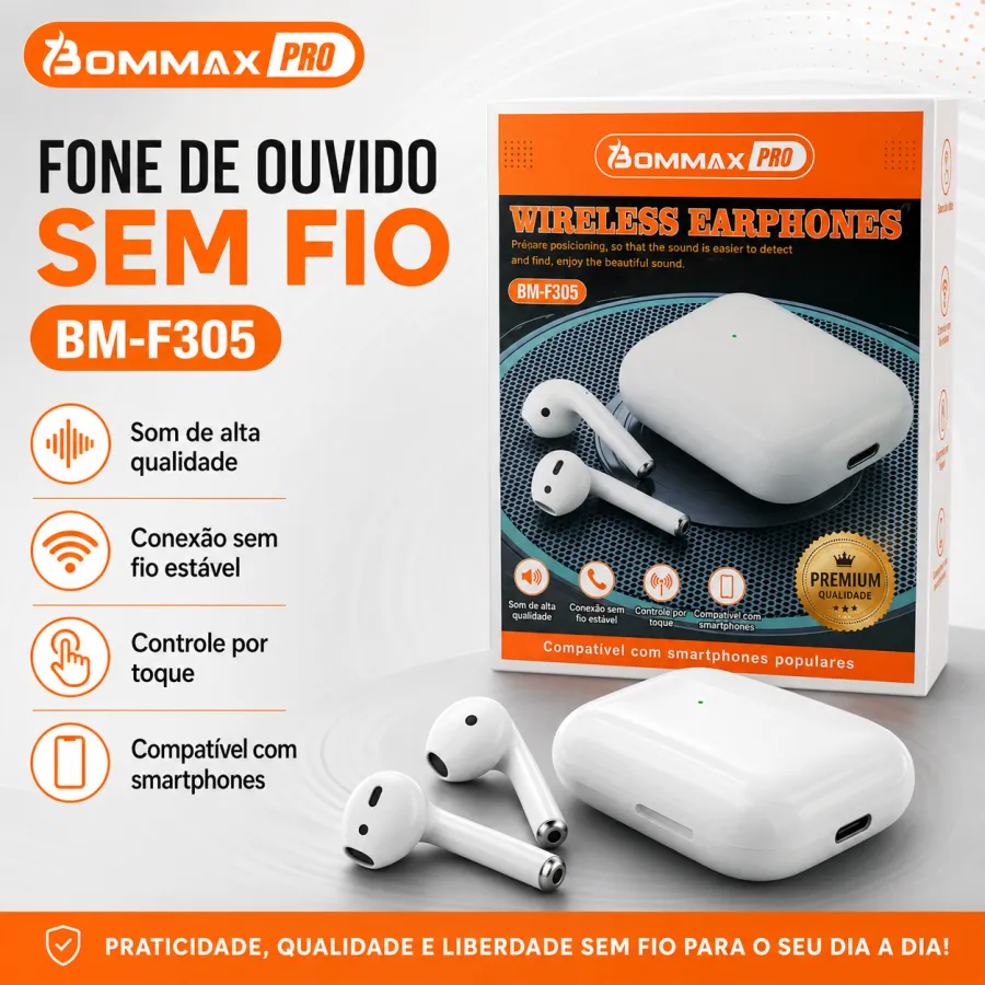 DOMMAX PRO 蓝牙耳机 无线耳塞 适配热门设备