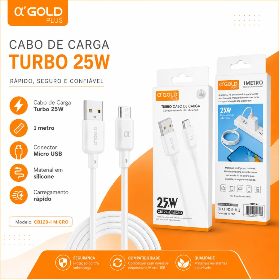 α-GOLD 25W快充充电器，支持多设备同时充电，适用于手机、平板等