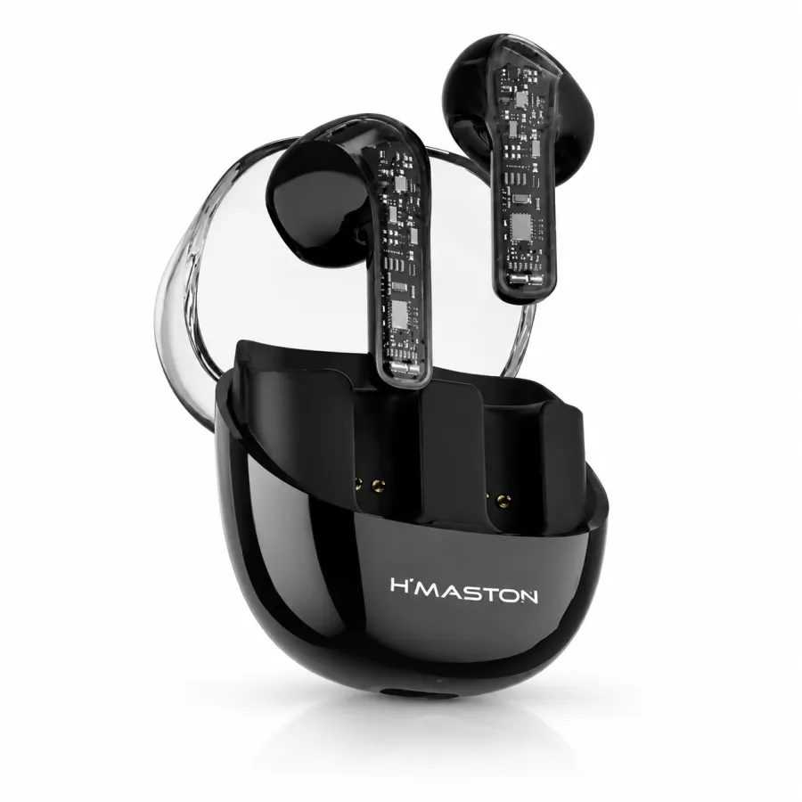 HMASTON RS41 无线耳机，黑色，6小时续航，真无线设计