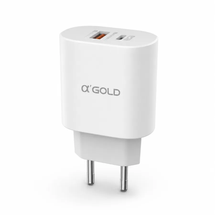 α GOLD PRO 40W快充适配器，9.1A，适用于多种设备