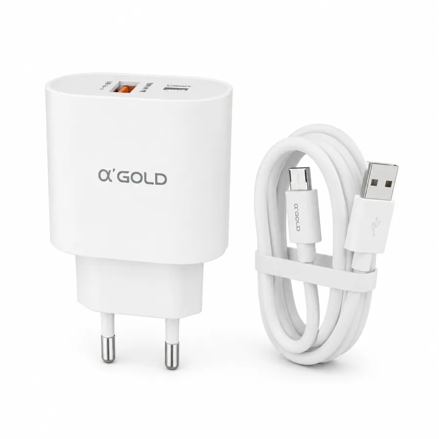 αGOLD充电头 40W 9.1A USB快充适配器
