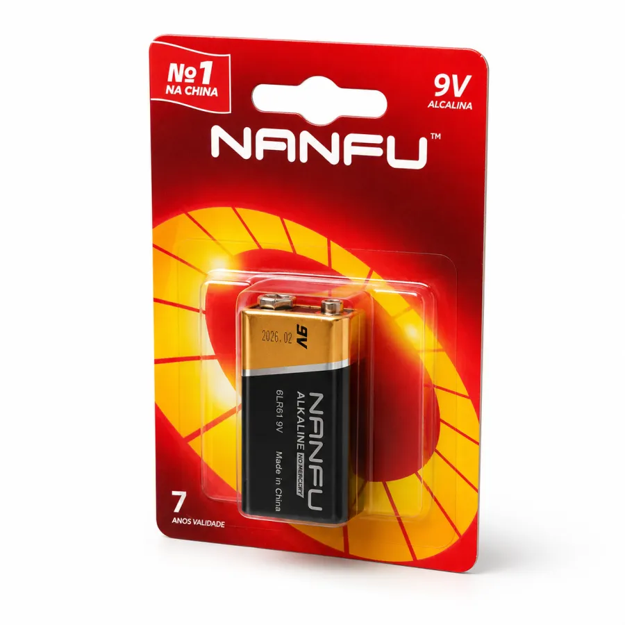 南孚 6LR61 9V 电池 适用于家用电器 1个包装
