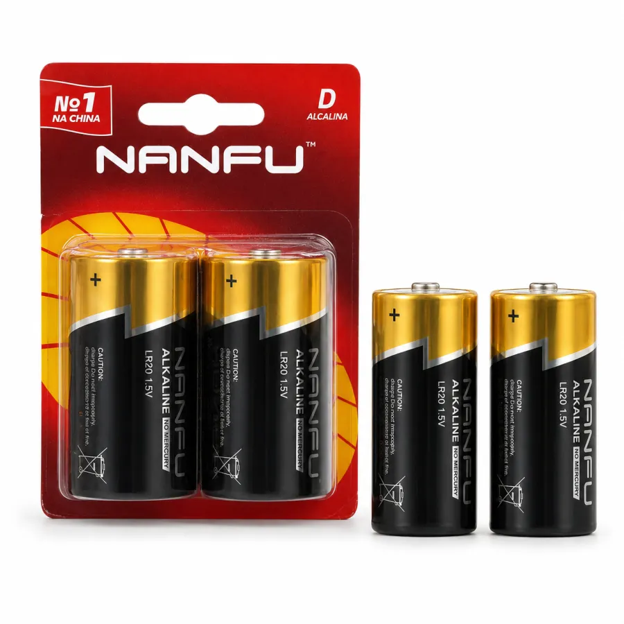 南孚品牌LR20/1.5V电池 2个装 通用型
