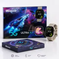Microwear 5G+超智能手表，支持AI功能，适合运动和日常使用