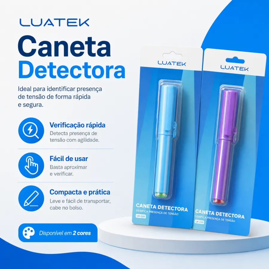 LUATEX探测笔，蓝色和紫色，适用于各种表面检测