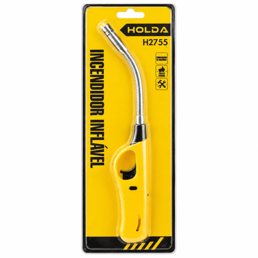 HOLDA H2755 点火器，黄色，适用于户外烧烤、露营