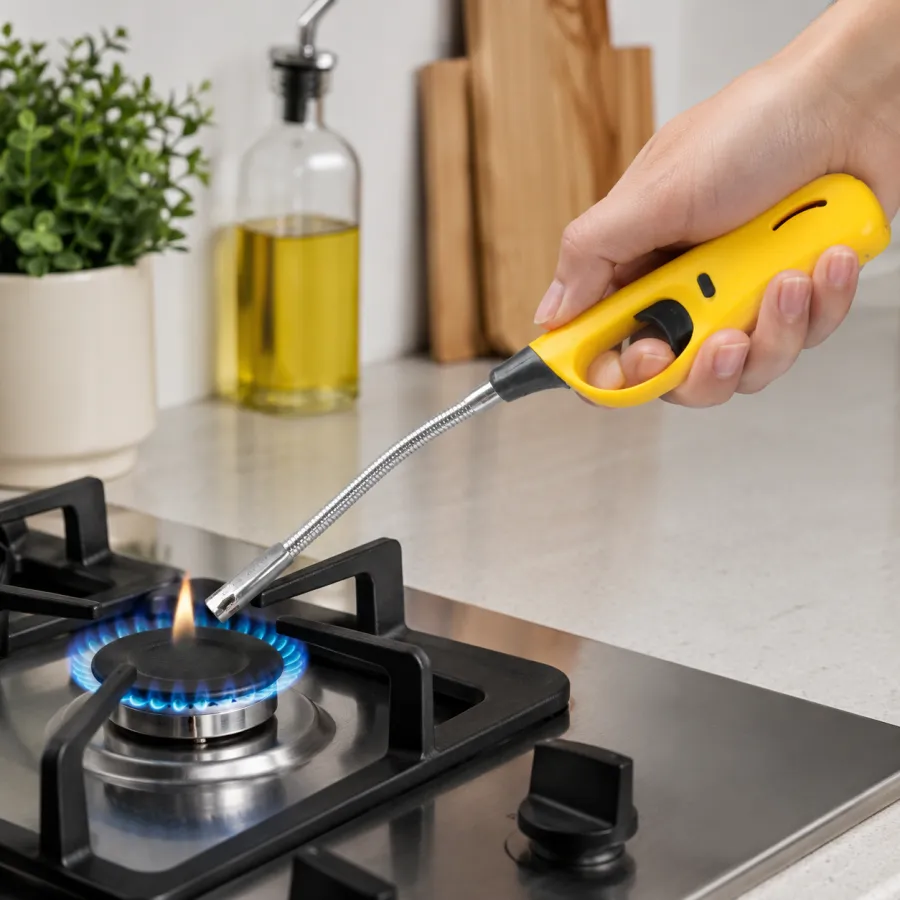 HOLDA H2755 点火器，黄色，适用于户外烧烤、露营