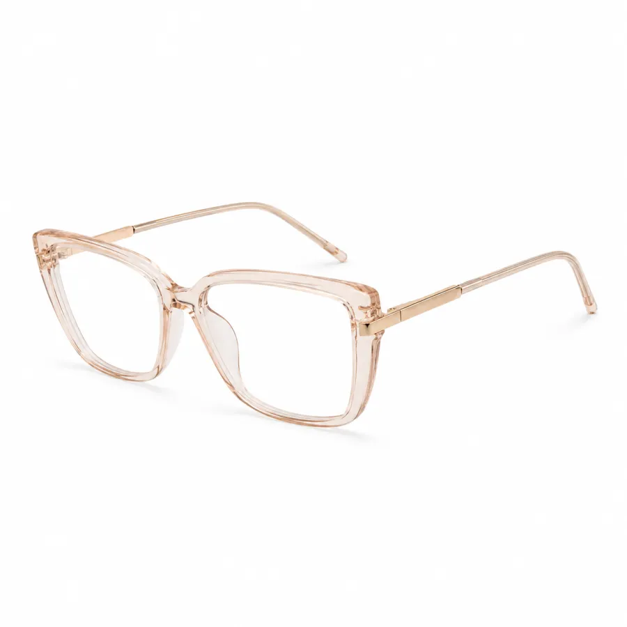 透明框时尚眼镜，品牌：EYEWEAR，适合日常佩戴