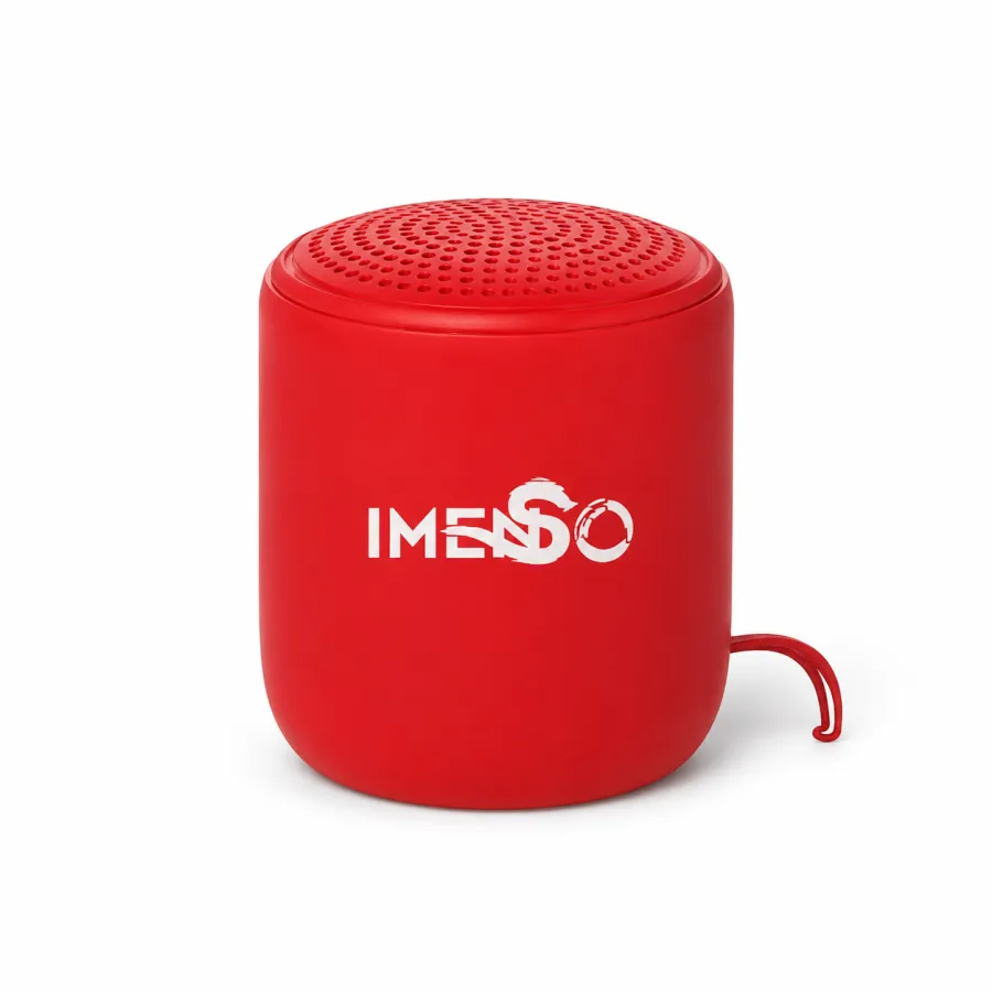 IMENSO 360°蓝牙音箱 红色 3小时播放时间