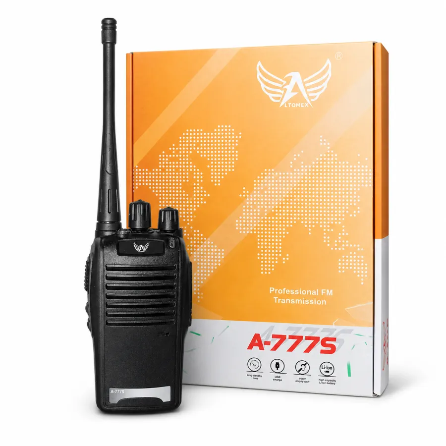 Ltomez A-777S 专业对讲机，FM发射，黑色，适合户外通讯