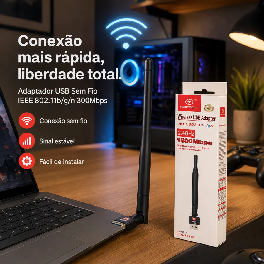 无线USB适配器，品牌：TP-Link，2.4GHz，1800Mbps，适用于电脑