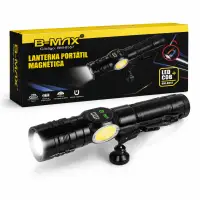 B-MAX 磁性便携手电筒 LED COB 亮度调节