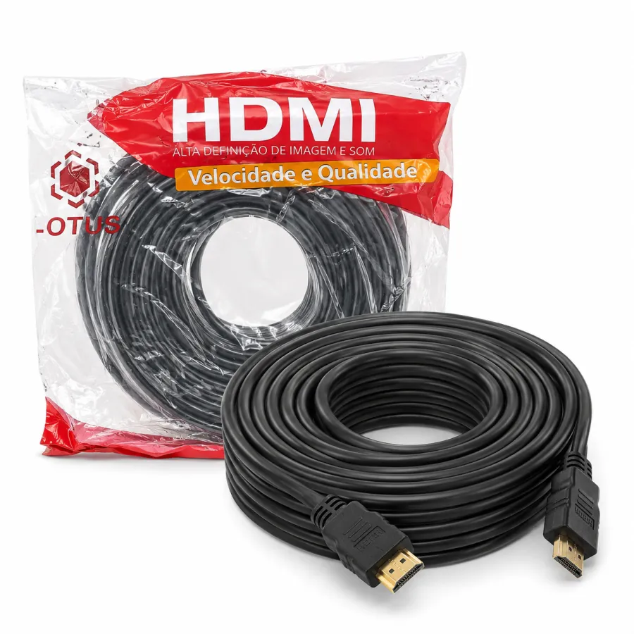 LOTUS HDMI高清线 10米 黑色 高速传输