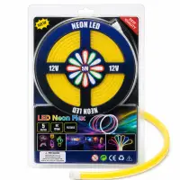 霓虹LED灯带 5米 12V 黄色