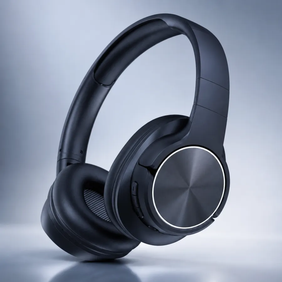 Ltomex BM780 主动噪声取消耳机，黑色，40小时续航，音乐无干扰