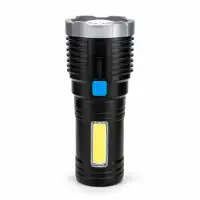 USB充电手电筒 L-19，带电量指示功能，适合户外使用