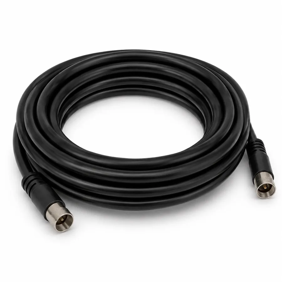 Rismartec 黑色电缆线 10米 适用于各种设备