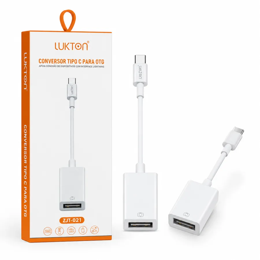 LUKTON OTG转换器，Type-C接口，型号ZJT-021，适用于手机和平板