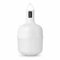 Atomo 38W LED灯泡，便携式可充电，18650锂电池，4000mAh，适用于户外照明
