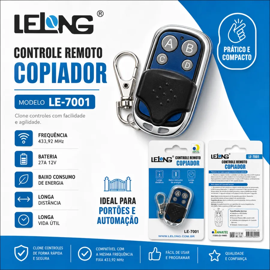 LELONG LE-7001 遥控器 手柄 低能耗 远程控制