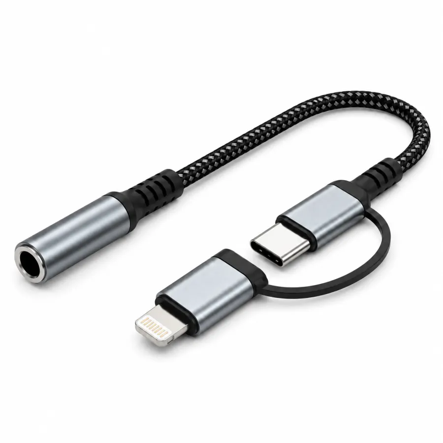 Eletro 2合1音频转换线，适用于手机，EL-3144