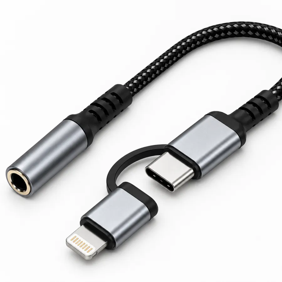 Eletro 2合1音频转换线，适用于手机，EL-3144
