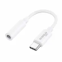 αGOLD Pro Type-C转3.5mm音频适配器，便携设计，兼容性强