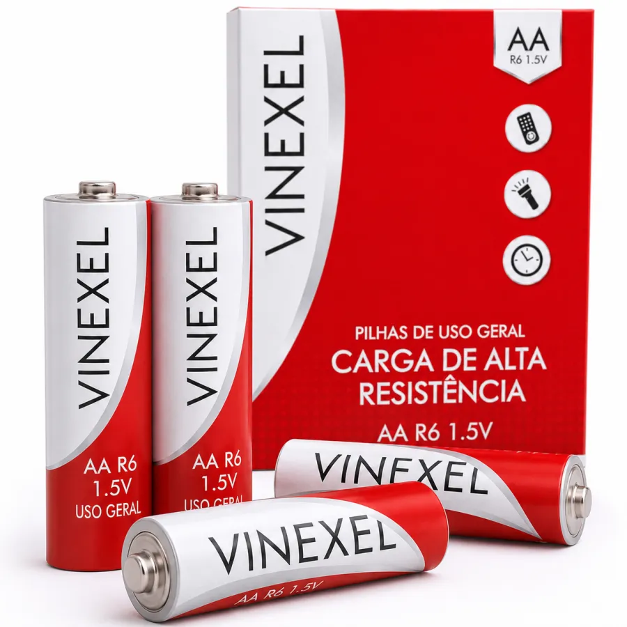 VINEXEL AA电池 1.5V 高性能 适用于通用设备 15颗装