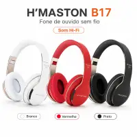 H'MASTON B17 蓝牙耳机 无线 Hi-Fi 音质 白色