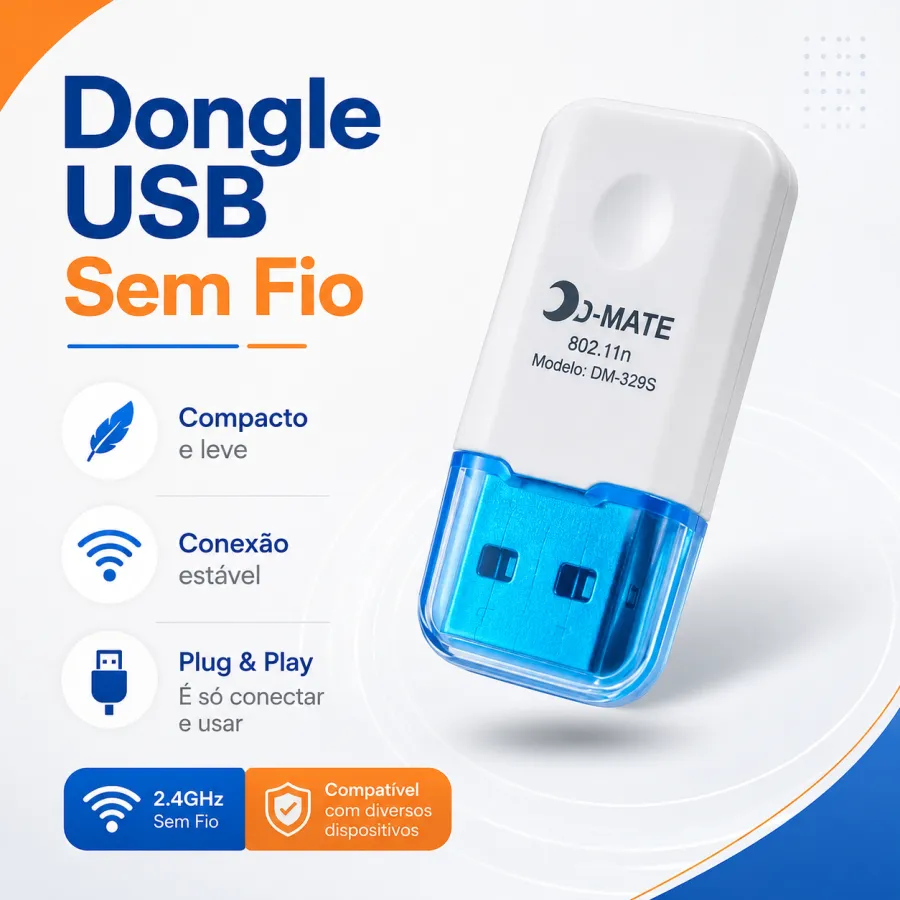 无线USB适配器，品牌：Netgear，支持多种设备，便携设计