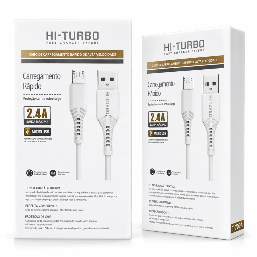 HI-TURBO 快速充电线 2.4A USB 数据线