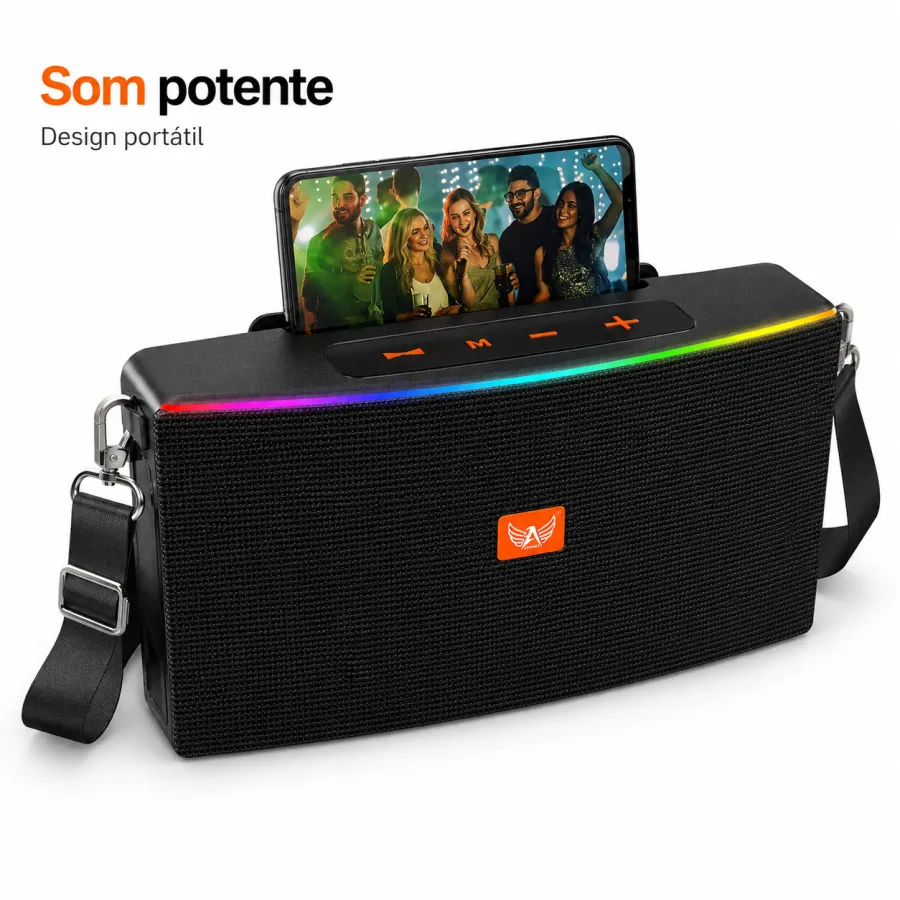 LTOMEX AL-536 蓝牙音箱，200W，支持TWS、TF卡、FM，便携式设计
