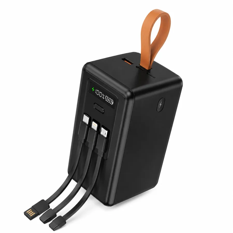 ELETRO 500mAh超级充电器，225W，适用于多种设备，黑色