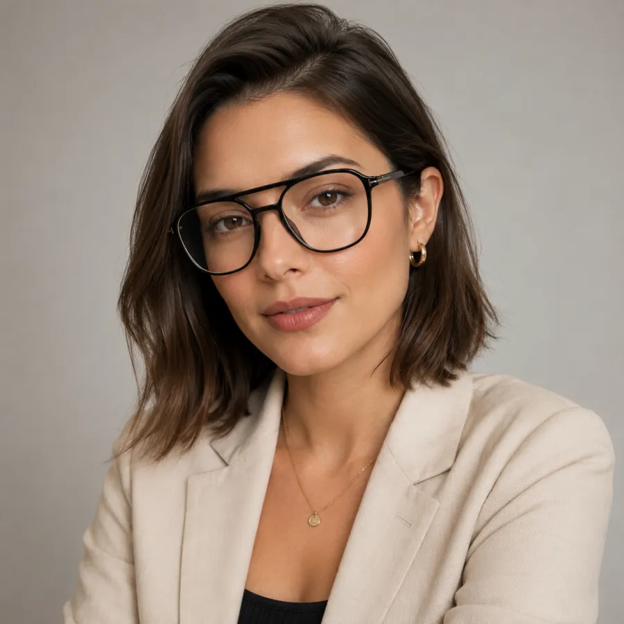 时尚黑框眼镜 100%尼龙材质 适合男女通用