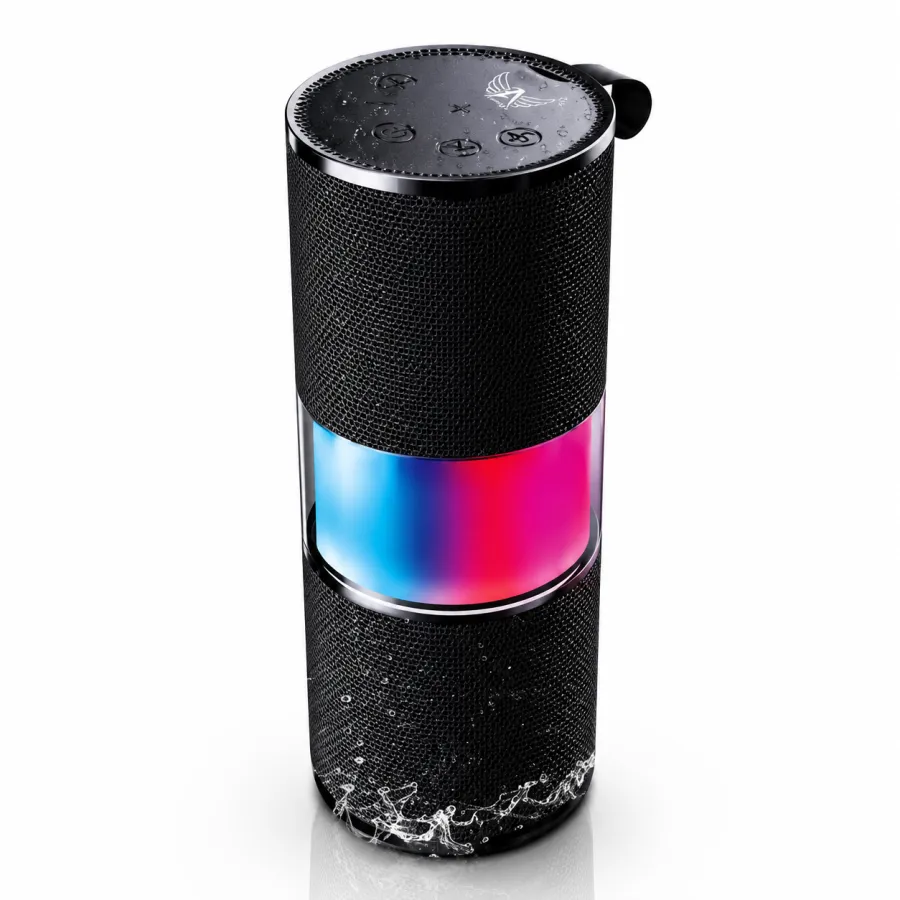 AL-9266 50W防水蓝牙音响，5.3寸，支持BT/TF/USB/FM/7WS，续航4小时