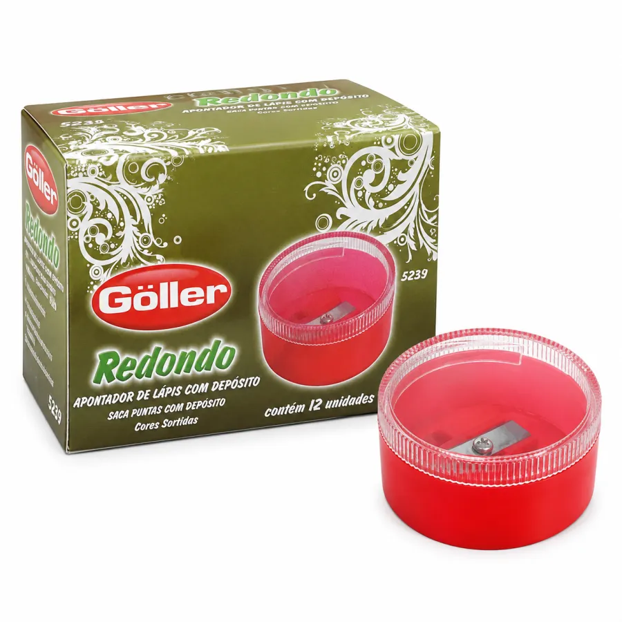 Göller 圆形铅笔刀 12个装 多色