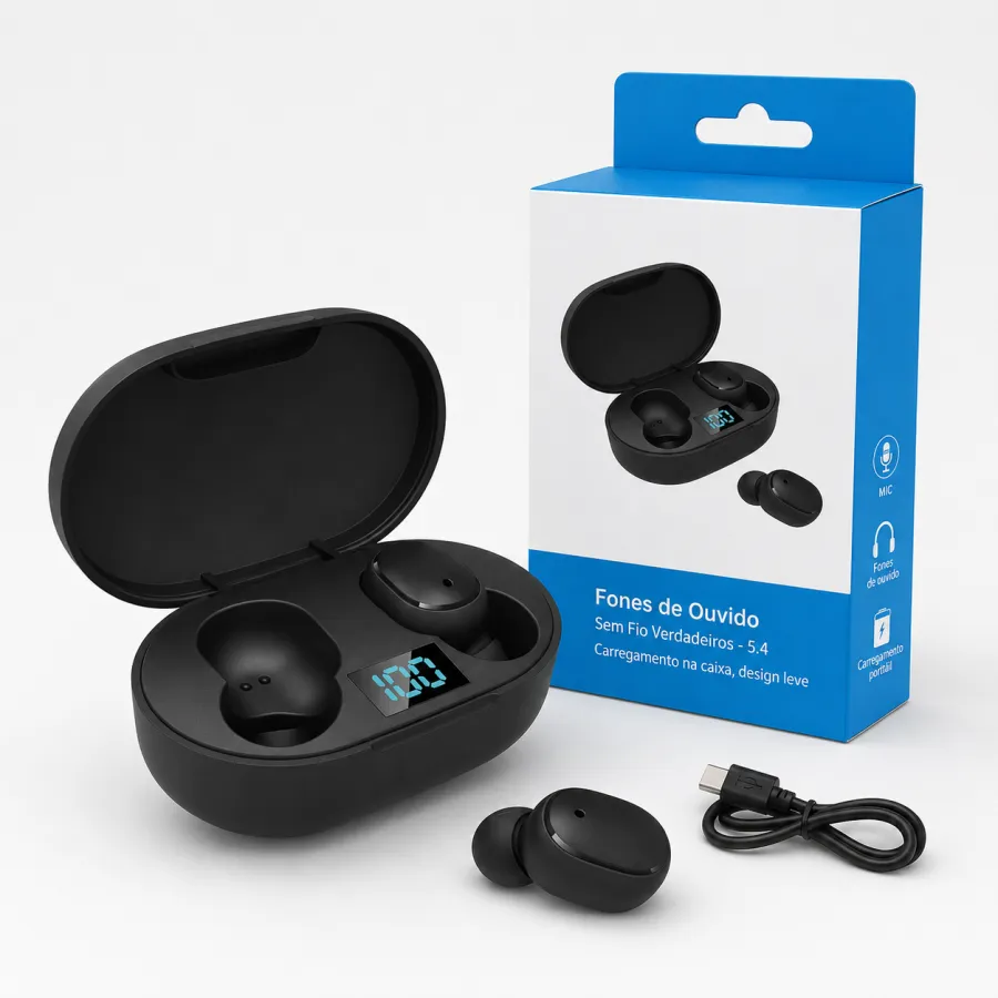 Kapbom Bluemi Airdots 无线耳机，蓝牙5.4，续航约3小时，配充电盒