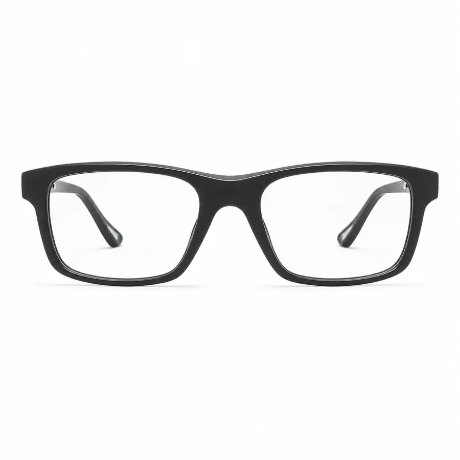 时尚眼镜框，品牌不详，黑色，适合多种场合