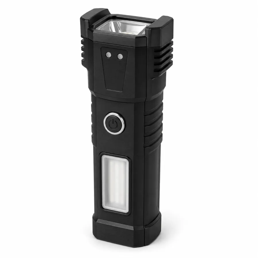 Tx2238 LED手电筒，便携式，强光，黑色