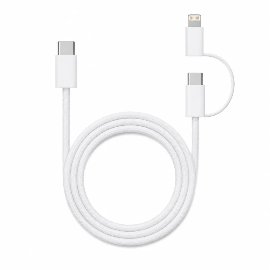 Al-467-1T20 USB-C转Type-C和Lightning充电线 60W