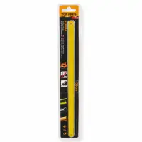 TOP PROS 30cm 精密直尺，黄色，适用于测量和绘图