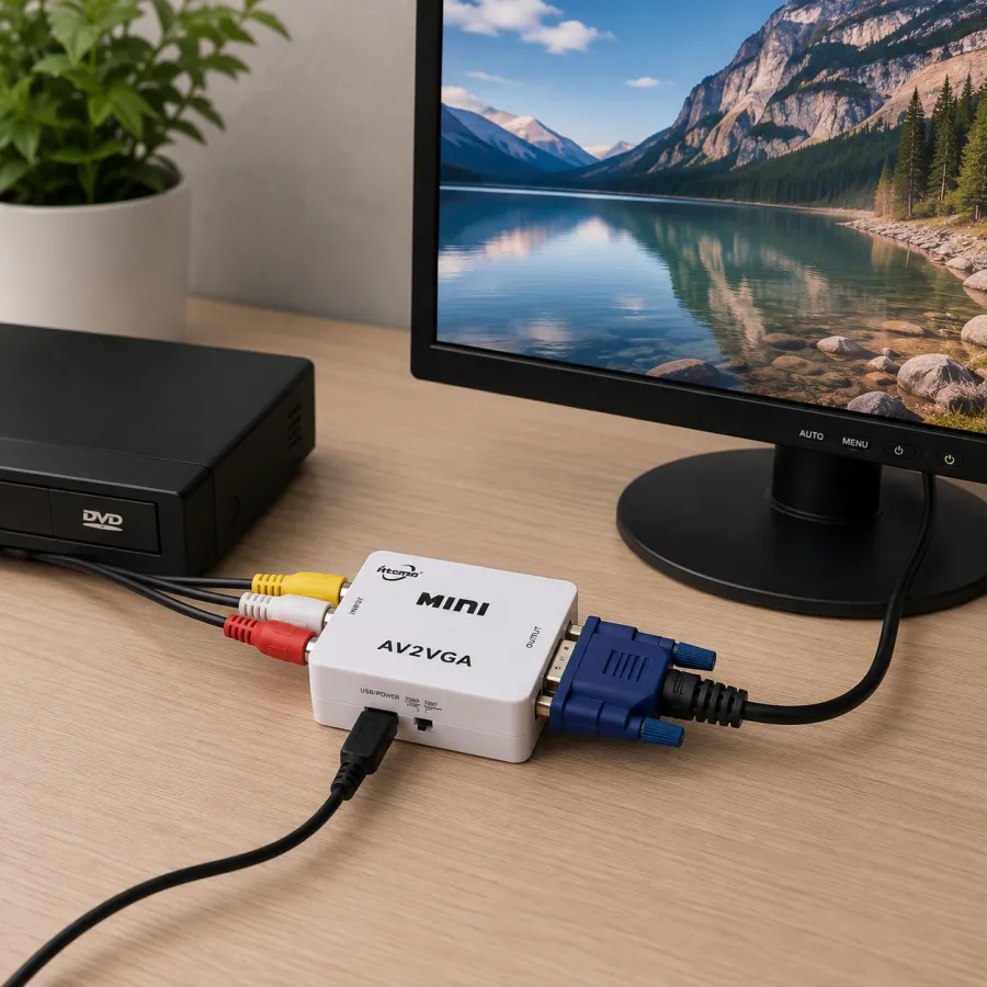 Atomos AV2VGA 高清视频转换器，支持1080P，迷你设计